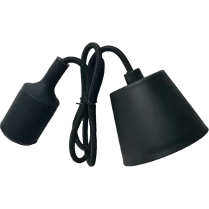 Lampa Suspendata Viola Neagra E27