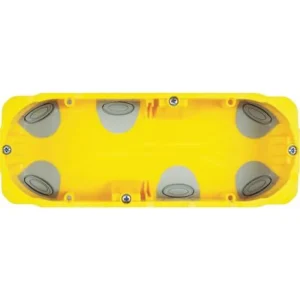 Doza aparat, bticino PB506 - 6 posturi - montaj rigips